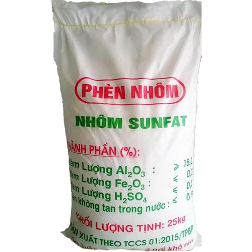 Hóa chất Phèn nhôm Sunfat - Al2(SO4)3.14H2O - Hóa Chất Himitech - Công Ty TNHH Xuất Nhập Khẩu Công Nghệ Himitech